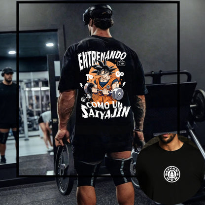 Dragon Ball Japanese Anime Men Women Jogger Gym T-Shirt Short Sleeve