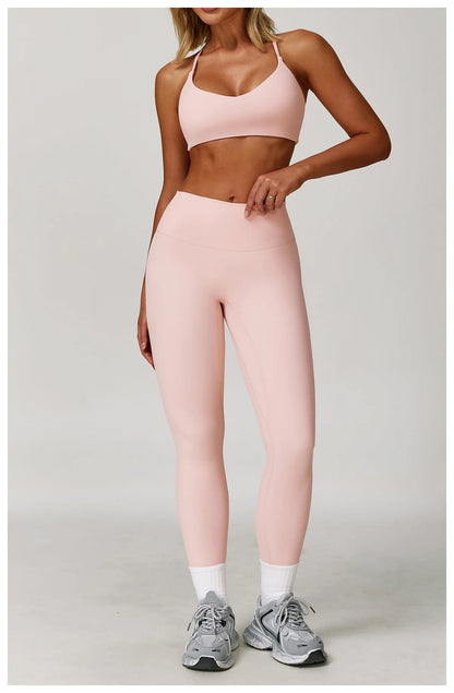 2/3PCS Sportswear Seamless Yoga Set Gym Clothes Sportswear Yoga Suits For Women Fitness Set Tracksuits Sports Bra Gym Leggings