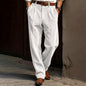 Spring Summer Stylish Straight Cargo Pants Men Casual Texture Corduroy Trousers For Men Daily Leisure Loose Pant Streetwear