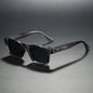 Quality Square Polarized Sunglasses Men Metal Core UV400 Unisex Sun Glasses Travel Hiking Beach Fishing Eyewear