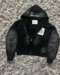 American Vintage Oversized Skull Graphic Zipper Hoodie Men Y2K Harajuku Hip Hop Gothic Couple Casual Joker Sweatshirt Coats