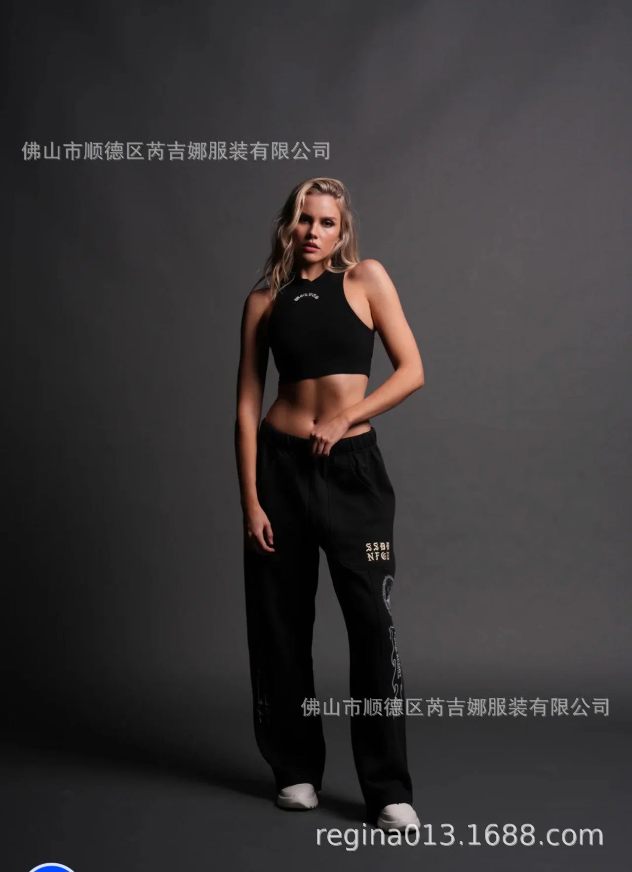 Wolf Head Fitness Yoga Bra Underwear Women's Sports Running Shock-proof Quick-drying Vest Sexy Backless