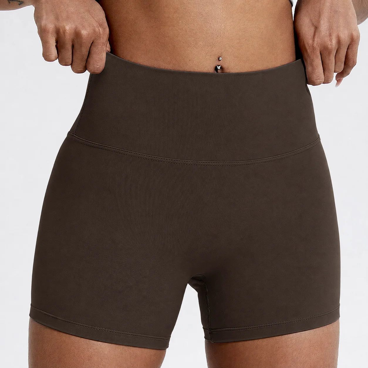 Hearuisavy Women's Sports Shorts Summer Running Fitness Shorts Gym High Waisted Yoga Pands Breathable Quick Dry Workout Leggings
