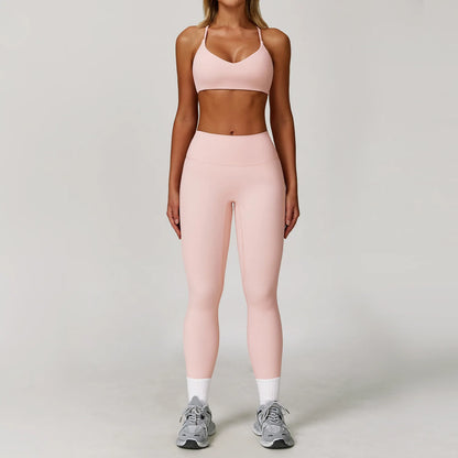 2/3PCS Sportswear Seamless Yoga Set Gym Clothes Sportswear Yoga Suits For Women Fitness Set Tracksuits Sports Bra Gym Leggings