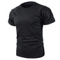 Men Summer Quick Dry T-shirt Breathable Pullover Climbing Tees Casual Cargo Shirts