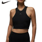 Tank Top Training Vest  Sport VestNike genuine JORDAN SPORT women's sports fashion tight vest FN5157-010