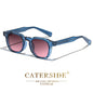 CATERSIDE Fashion Unisex Sunglasses Small Frame Square Personalized Design Sun Glasses