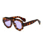 irregular square candy color sunglasses for women new fashion black yellow sun glasses