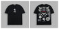 WOLVES CLUB STABILITY "PREMIUM" OVERSIZED TEE IN BLACK Summer Men's and Women's T-shirt Fashion Loose Printed Tops