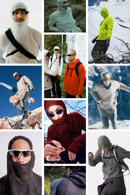 Thermolite® All Season Thermal Hoodie Unisex Lightweight Quick Dry Pullover Sweatshirt Breathable Winter Mid Layer Activewear