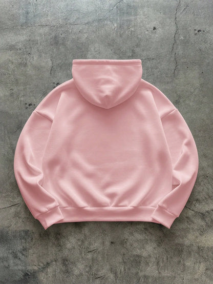 The new men's hooded sweatshirt for Spring and Autumn is casual fashionable and comfortable with 3D pattern printing