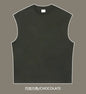 270gsm Summer Tank TopSleeveless T shirt 100% Cotton Solid Color Men Oversized Causal O-neck Basic T-shirt High Quality