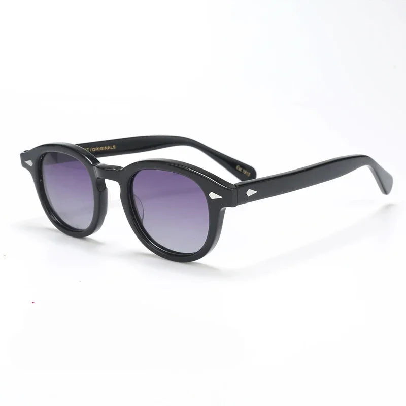 Johnny Depp Polarized Sunglasses Men Sun Glasses Woman Luxury Brand Vintage Acetate Frame Goggles