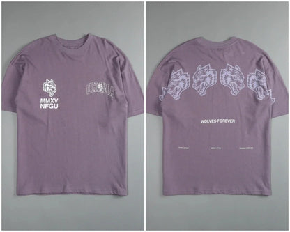 New Darc Wolves Short-sleeved T-shirts Running Fitness Tops Gym Tee