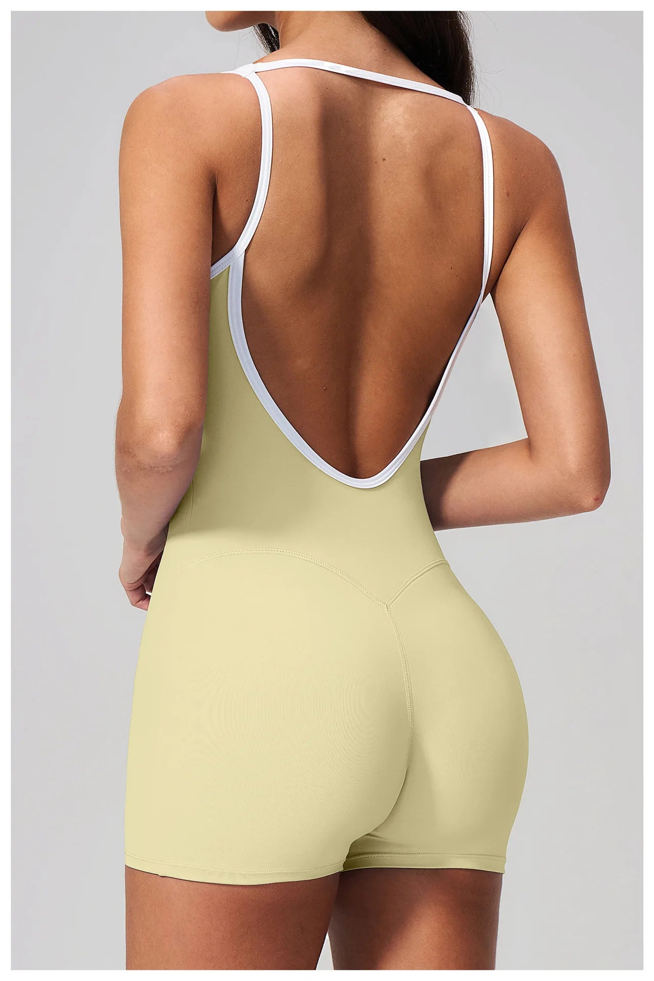 Yoga Jumpsuit One Piece Overalls Fitness Bodysuit Workout Clothes Women Tracksuit Sportwear Women Buttock lifting Set Activewear
