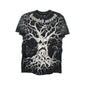 Summer Men's Breathable Round Neck T-shirt Y2K Retro Clothing Punk Hip Hop Pattern Printed Outdoor Fashion Top