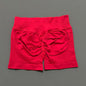 HISTELLO Women Sports Impact Shorts Seamless Low Waist Scrunch Bum Butt Lifting Stretch Gym Yoga Workout Fitness Short Leggings