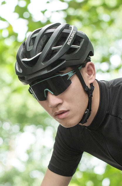 ROCKBROS Cycling Glasses Polarized UV400 Protection Bicycle Sunglasses Men Women Photochromic MTB Road Bicycle Goggles Eyewear