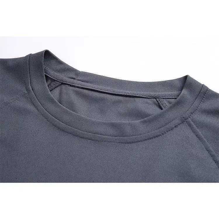 Men Summer Quick Dry T-shirt Breathable Pullover Climbing Tees Casual Cargo Shirts