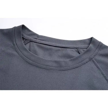 Men Summer Quick Dry T-shirt Breathable Pullover Climbing Tees Casual Cargo Shirts