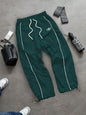 Men's 4-Color Side Stripe Print Track Pants Elastic Waist Drawstring Hem Joggers Spring Summer Gym Casual Sports Trousers