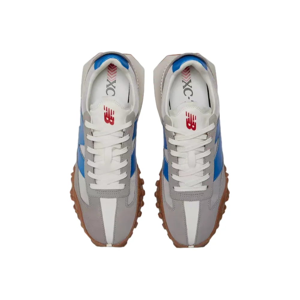 New Balance XC-72: Stylish, Patchwork-Design, Comfortable Low-Top Running Shoes for Men and Women, Gray-Blue UXC72VD