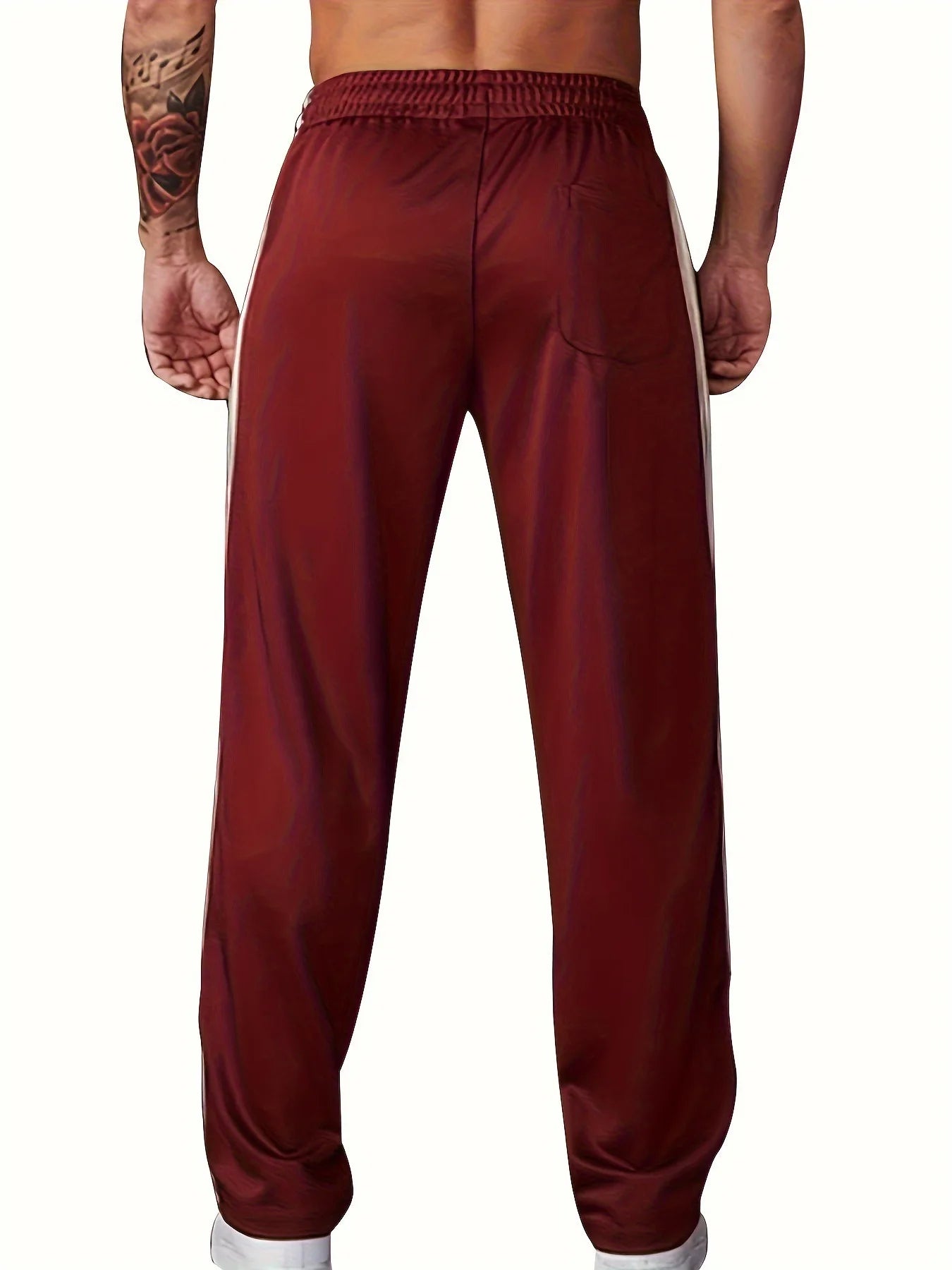 New Summer Men's Casual Sports Pants Gym Workout Joggers Running Trousers for Men Waist Lightweight Quick Dry