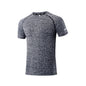Men's Running Shirts Soccer Jerseys Reflective Sport T-Shirts Quick Dry Athletic Jogging Tops Gym Fitness Workout Sportswear