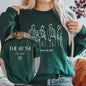 The Rose Kpop Sweatshirt Back To Me Hoodie Korean Group Pullover Women Long Sleeve Sweatshirts Graphic Hoodies Kpop Fans Gift