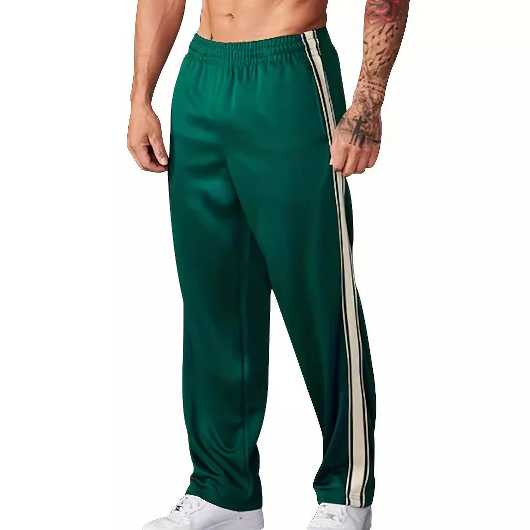 New Summer Men's Casual Sports Pants Gym Workout Joggers Running Trousers for Men Waist Lightweight Quick Dry