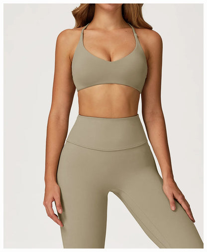 Sports Bras Woman Quick-Dry Women Underwear Sporty Woman Top Summer Slim Fit Casual Backless Running Sports Wear Female Clothing