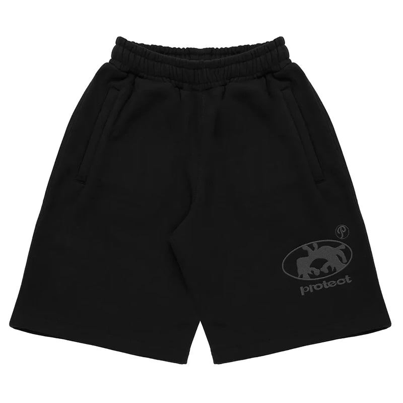 Grey Cotton Y2K Hiphop Streetwear Shorts European Street Style Trendy Baggy Casual Cargo Urban Casual Wear Fashion