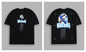 WOLVES CLUB STABILITY "PREMIUM" OVERSIZED TEE IN BLACK Summer Men's and Women's T-shirt Fashion Loose Printed Tops