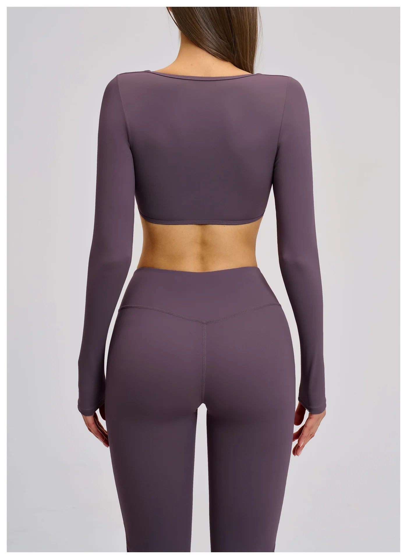 Sports Yoga Long Sleeve V T-shirt Sportswear Woman Gym Women's Female Clothing Slim Fit Sportswear Workout Clothes Fitness Wear
