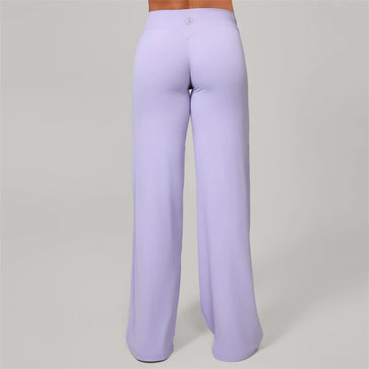 Women's Yoga Pants Versatile Loose Wide-Leggings Fitness Hip-Lifting Pants