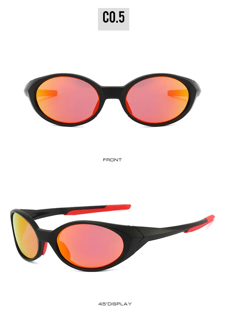 New Trendy Snow Sports Sunglasses, Outdoor Cycling Goggles, Windproof European and American Polarized Sunglasses