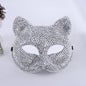 New Rhinestone Masquerade Mask Halloween Party Fashion Shiny Bling Mask Women Men Unisex Cosplay Prop Stage Performance Adult