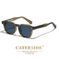 CATERSIDE Fashion Unisex Sunglasses Small Frame Square Personalized Design Sun Glasses
