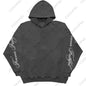 Subculture Fashion Y2K Hooded sweatshirt Harajuku Letter Print Gothic Oversized Pullover Punk Streetwear Goth Hoodie sweatshirt