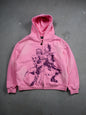 Jojo Bizarre Adventure Silver Chariot Zip Up Hoodies Women Y2k Oversized Hoodie Hip Hop Couples Harajuku Street Men Sweatshirt