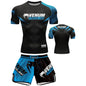 Free fighting and Boxing MuayThai Shirt shorts set Venom UFC Sets Quick-Drying Breathable Polyester Training T-Shirt Shorts set