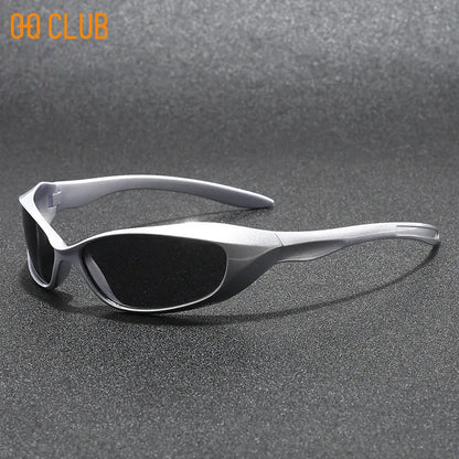 O-Q CLUB New Y2k Sunglasses For Men And Women Sports Cycling Glasses Women Trendy Street Sunglasses Men Fashion Shades Lunette