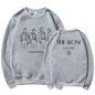The Rose Kpop Sweatshirt Back To Me Hoodie Korean Group Pullover Women Long Sleeve Sweatshirts Graphic Hoodies Kpop Fans Gift
