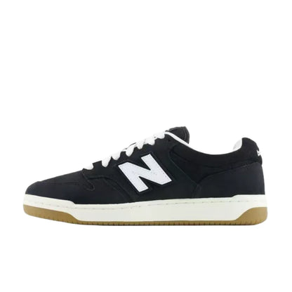 New Balance NB480 Unisex Low-Top Sneakers – White/Blue, Synthetic Leather, Soft, Comfortable & Durable BB480PEN