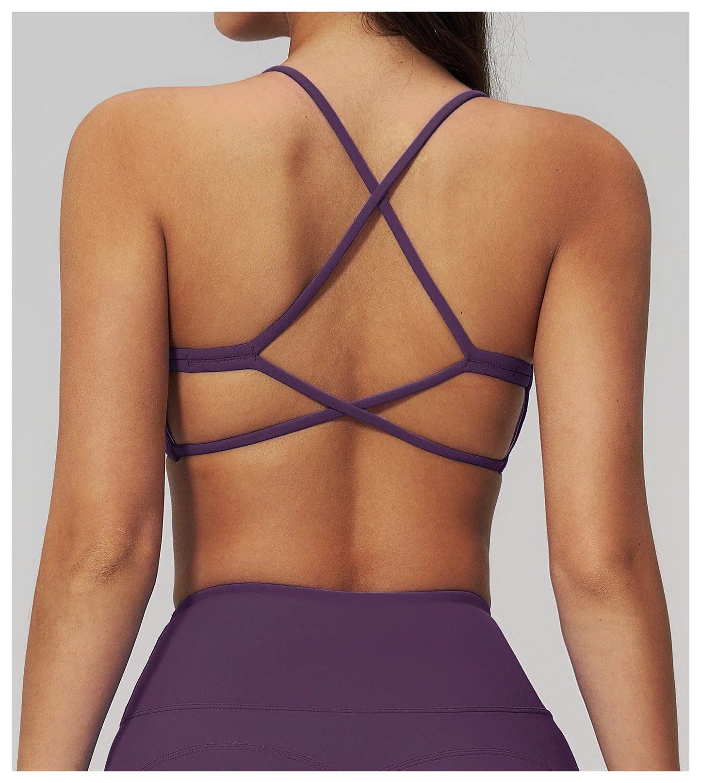 Sports Bras Woman Quick-Dry Women Underwear Sporty Woman Top Summer Slim Fit Casual Backless Running Sports Wear Female Clothing