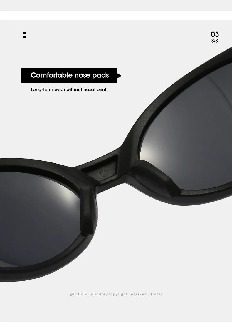 New Trendy Snow Sports Sunglasses, Outdoor Cycling Goggles, Windproof European and American Polarized Sunglasses