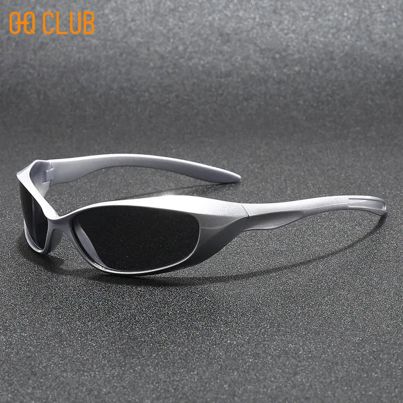 O-Q CLUB New Y2k Sunglasses For Men And Women Sports Cycling Glasses Women Trendy Street Sunglasses Men Fashion Shades Lunette