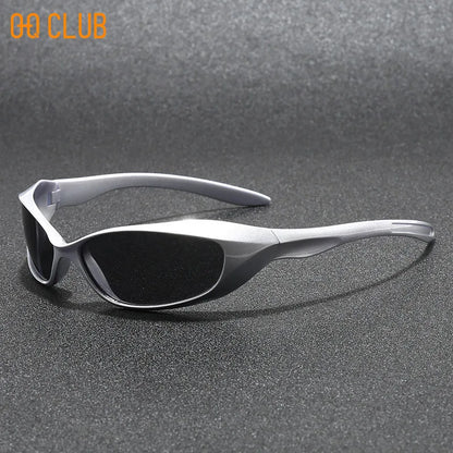 O-Q CLUB New Y2k Sunglasses For Men And Women Sports Cycling Glasses Women Trendy Street Sunglasses Men Fashion Shades Lunette
