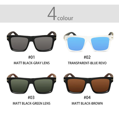Oi Wood Sun Glasses Man Natural Wooden Sunglasses Women Eyeglasses Polarized Glasses UV Protection Eyewear
