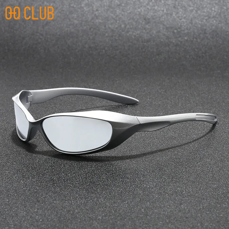 O-Q CLUB New Y2k Sunglasses For Men And Women Sports Cycling Glasses Women Trendy Street Sunglasses Men Fashion Shades Lunette